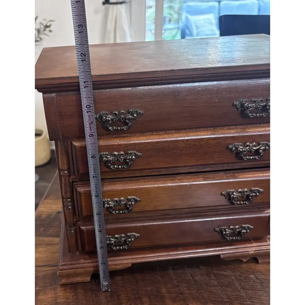 Vintage MCM Musical Jewelry Box 11